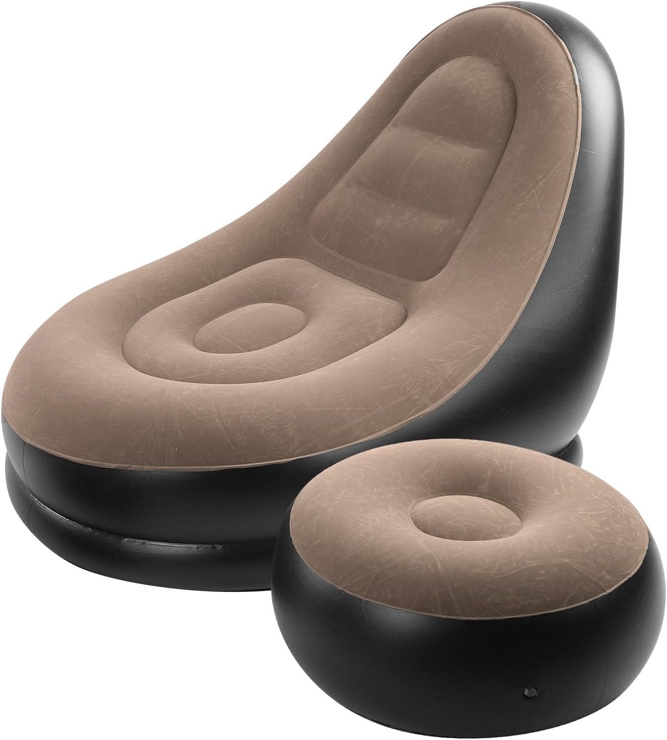Miniatura 2 de Sofá Sillón Inflable Con Puf Portátil